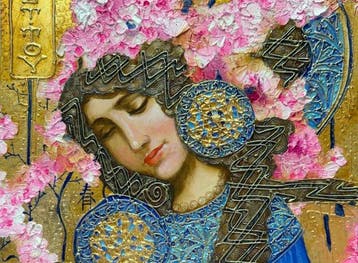 Eugène Titov (1969-) - LÂme du Printemps