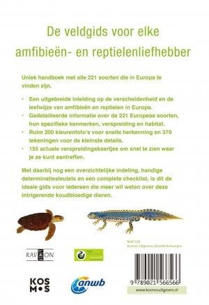 ANWB amfibieën- en reptielengids 9789021566566, Verzenden, Zo goed als nieuw, Jeroen Speybroeck