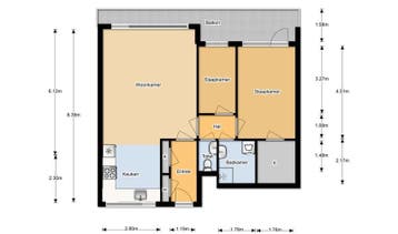 Te Huur 3 Kamer Appartement Malvert In Nijmegen, Gelderland, Direct bij eigenaar, Nijmegen, Appartement