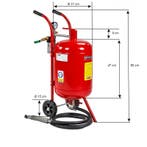 Straalketel XL - Zandstraalketel - Zandstralen met mobiele, Ophalen of Verzenden, Nieuw