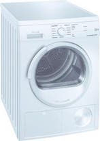 Siemens WT46E180NL - Condensdroger - 7 kg - autoDry - 64 dB, Ophalen of Verzenden, Zo goed als nieuw, Voorlader, 85 tot 90 cm