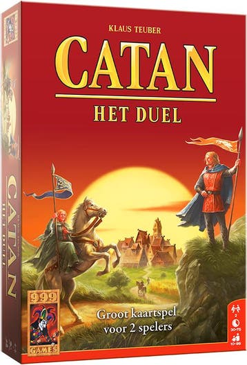 Catan - Het Duel Kaartspel | 999 Games - Kaartspellen, Hobby en Vrije tijd, Gezelschapsspellen | Kaartspellen, Verzenden, Nieuw