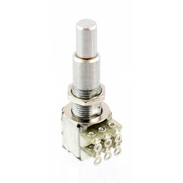 Allparts EP4486000 Concentric Potmeter – 500K/500K Audio, Ophalen of Verzenden, Nieuw