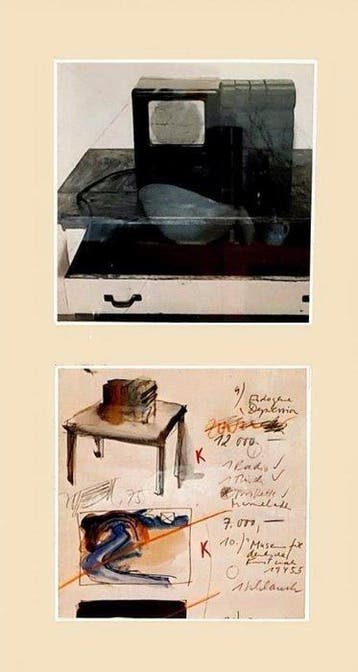 Wolf Vostell (1932-1998) - Endogene depression -Studio