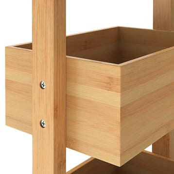 Badkamerrek Bamboe 88x16x28cm (Interieur, Voor in Huis), Verzenden, Nieuw