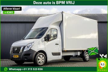 Nissan Interstar **2.3 dCi Bakwagen met deuren | 164 PK |, Stof, Gebruikt, Euro 6, Wit