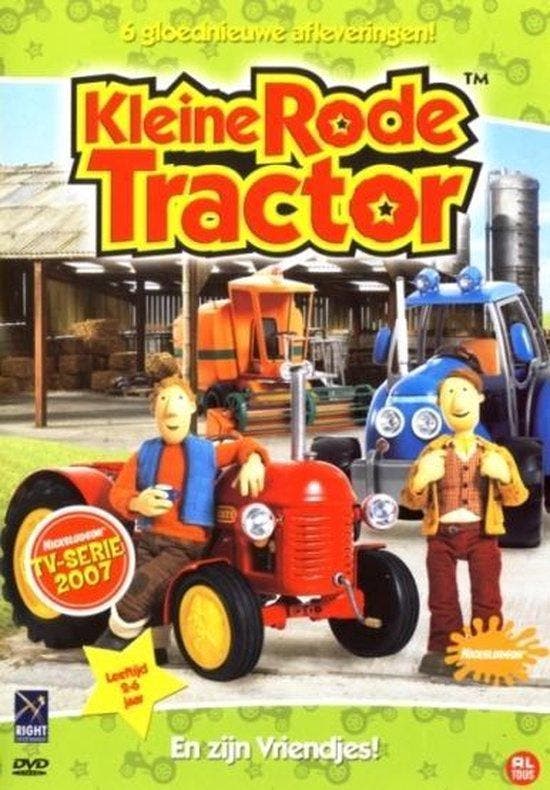 Kleine rode tractor en zijn vriendjes (dvd tweedehands film), Cd's en Dvd's, Dvd's | Actie, Zo goed als nieuw, Ophalen of Verzenden