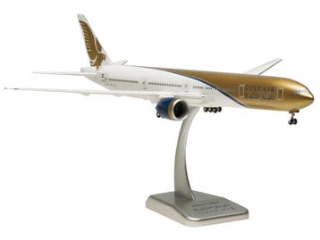 Schaal 1:200 Hogan Wings 0540 Boeing 777-300ER Gulf Air R..., Ophalen of Verzenden, Nieuw