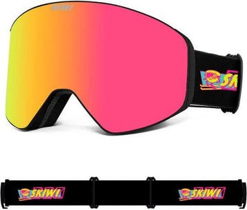 2dekans | Skiwi Flashback Skibril - Skibril heren/dames -, Ophalen of Verzenden, Zo goed als nieuw