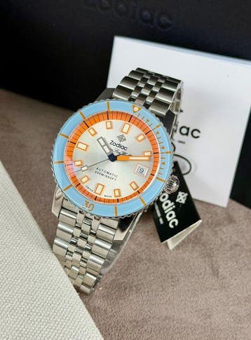 Zodiac - Super Sea Wolf Compression Diver Automatic Date, Nieuw