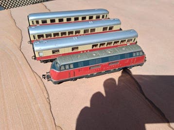 Märklin H0 - 3021/4055/4057 - Treinset (4) - TEE-sneltrein,, Nieuw