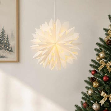 vidaXL Kerstverlichting RAAHE 10 LEDs Warmwit 45 x 17 x 45, Verzenden, Nieuw