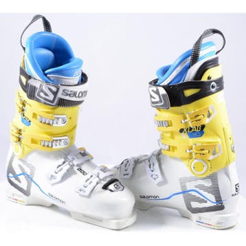 42 42,5 skischoenen SALOMON X LAB 110, oversized pivot, adva, Sport en Fitness, Verzenden, Gebruikt, Salomon