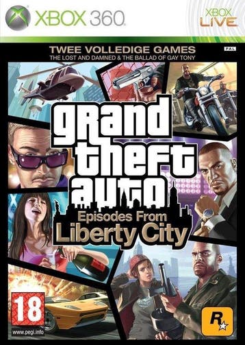 Xbox 360 Grand Theft Auto: Episodes from Liberty City, Verzenden, Zo goed als nieuw