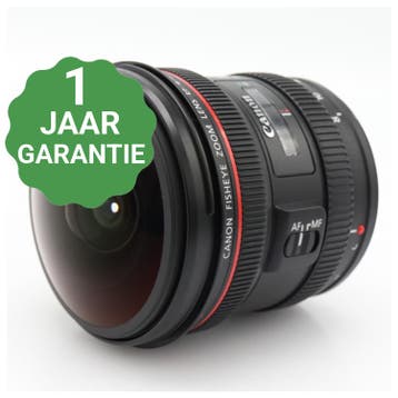 Canon EF 8-15mm f/4 L USM Fisheye, Verzenden, Gebruikt