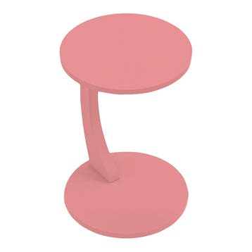 Bijzettafel Holeby 56x38 cm roze [en.casa], Verzenden, Nieuw