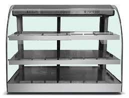 Q-Gastro Opzet Warmhoudvitrine (gebogen glas) 230V Nieuw(!!), Ophalen of Verzenden, Nieuw in verpakking