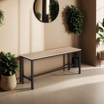 2 Zitbanken Fairfield - Industrieel licht hout, eiken Sonoma, Dieren en Toebehoren, Hondenhokken, Verzenden, Nieuw
