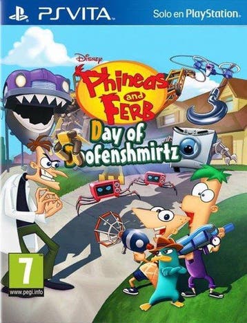 Phineas & Ferb Day of Doofensmirtz (Buitenlands Doosje), Ophalen of Verzenden, Zo goed als nieuw