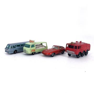 Matchbox (Lesney) 1:87 - Modelauto (4) - Set of 4 Vintage, Nieuw