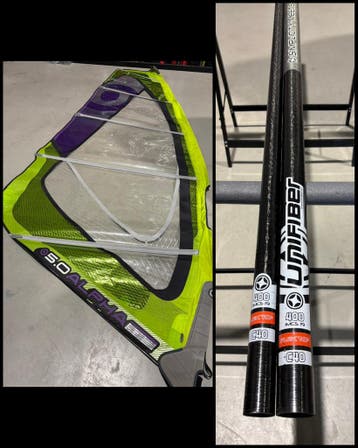 NeilPryde Alpha 5.0 + Unifiber 400 SDM C40, Watersport en Boten, Ophalen of Verzenden, Nieuw