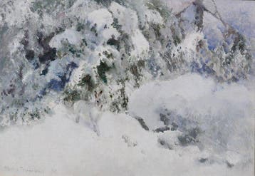 Mosse Stoopendaal (1901–1948) - Winter hare, snow effect