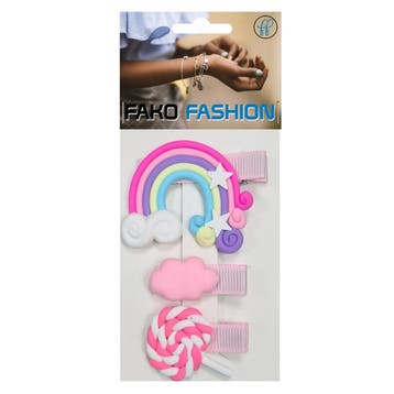 Fako Fashion - Haarspeldjes Fimoklei - Haarclips Voor, Verzenden, Nieuw