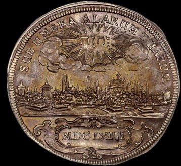 Duitsland, Nürnberg, stad. Stadt Nürnberg. Reichstaler 1663