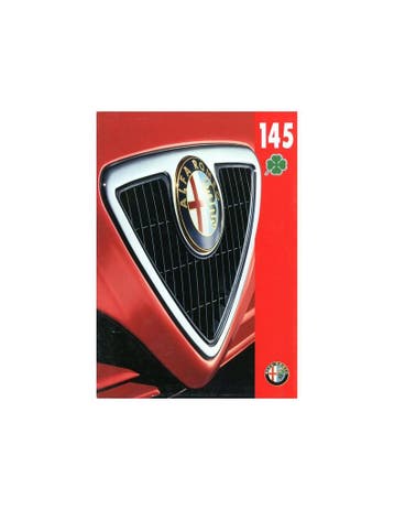 1995 ALFA ROMEO 145 QV BROCHURE NEDERLANDS, Nieuw, Alfa Romeo, Author