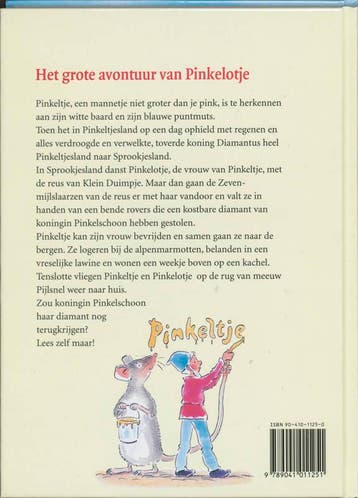 Het grote avontuur van Pinkelotje / Pinkeltje / 19 Dick Laan, Boeken, Verzenden, Gelezen, Dick Laan