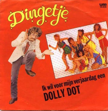 vinyl single 7 inch - Dingetje - Ik Wil Voor Mijn Verjaar..., Verzenden, Zo goed als nieuw, 7 inch, Pop