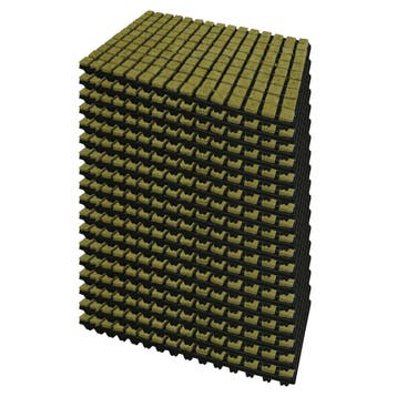 Cultiwool Steenwoltray 2x2 cm 150 per tray (doos 18 trays), Ophalen of Verzenden