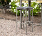 Barkruk Noud - Grijs Wicker - 75cm - The Outsider, Tuin en Terras, Tuinstoelen, Verzenden, Nieuw