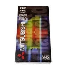 Mitsubishi VHS-videoband E180 (Nieuw), Verzenden, Nieuw in verpakking