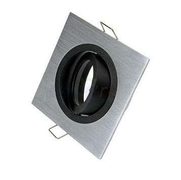Inbouw armatuur GU10 - aluminium - vierkant armatuur, Ophalen of Verzenden, Nieuw
