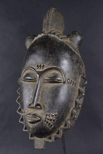 Masker van vreugde Kpan - Baule - Ivoorkust