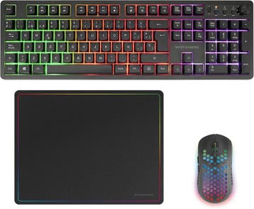 Gaming Keyboard & Muis Spaans | 56% Korting | Nieuw, Gebruikt, Multimediatoetsen, Ophalen of Verzenden, Draadloos