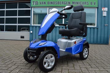Kymco New Maxer 19 km/h Scootmobiel | 67 km bereik | Blauw, Kymco, Nieuw, Ophalen of Verzenden, 16 km/u of meer