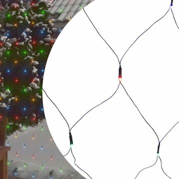 vidaXL Kerstnetverlichting 306 LEDs binnen/buiten 3x3 m, Verzenden, Nieuw, Kunststof