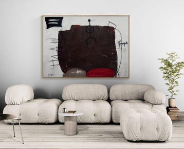 Jane Grieco - Territoire Intérieur - Tableau, unique, format
