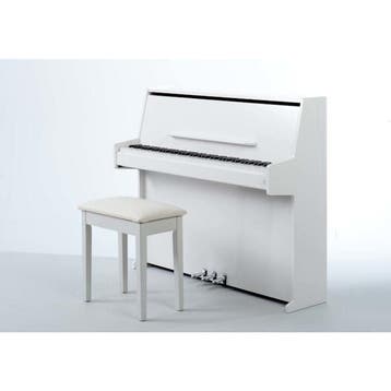 Oostendorp P1 Deluxe V PWH chroom digitale piano, Muziek en Instrumenten, Piano's, Nieuw, Wit, Piano