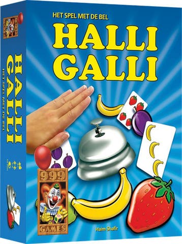 999 Games Halli Galli actiespel - G van €16,99 voor €11,89, Ophalen of Verzenden, Nieuw