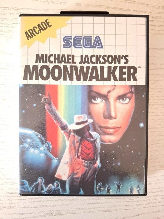 Sega - Master System - Michael Jacksons Moonwalker -, Spelcomputers en Games, Spelcomputers | Overige Accessoires