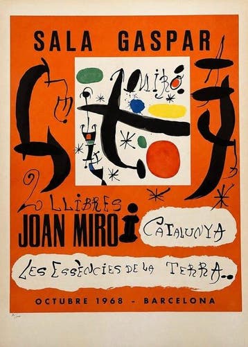 Joan Miro (1893-1983) - Les Essències de la Terra