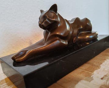 Fonderie Bords de Seine Bronze - De Coux signiert - Figuur -