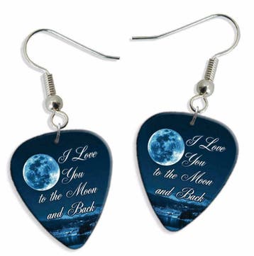 Plectrum ketting I Love You to the Moon and Back, Ophalen of Verzenden, Nieuw