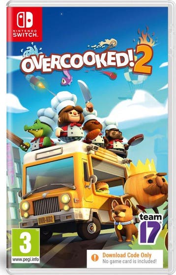 Overcooked 2 - Nintendo Switch - Code in Box, Verzenden, Nieuw