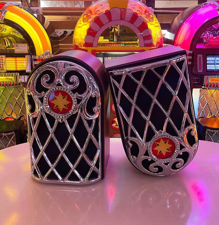 Wurlitzer One More Time 1015 Externe Speakers - SET, Verzamelen, Automaten | Jukeboxen, Ophalen