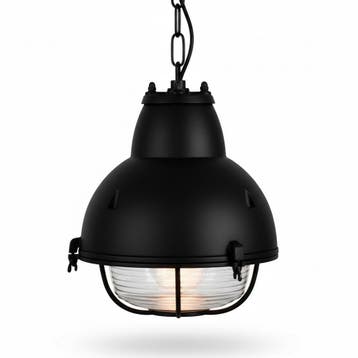 Hanglamp Navigator Zwart Buitenverlichting Plafond & veranda, Verzenden, Nieuw