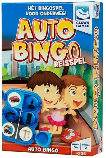 Auto Bingo - Reisspel | Clown Games - Reisspellen, Verzenden, Nieuw